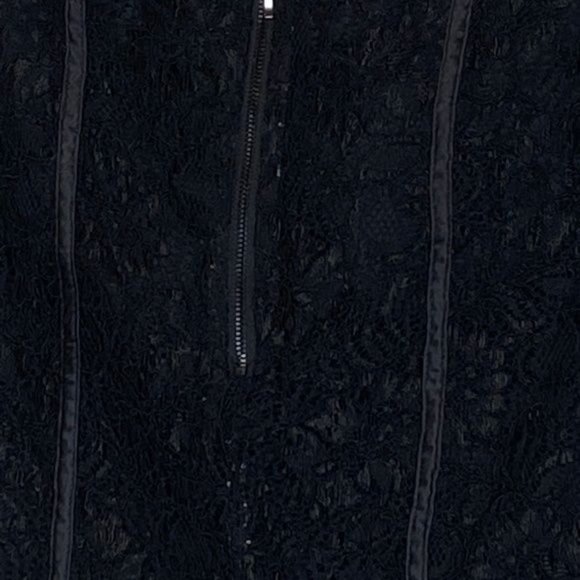 Forever 21 Black Rayon Lace Mini Skirt - Picture 3 of 6